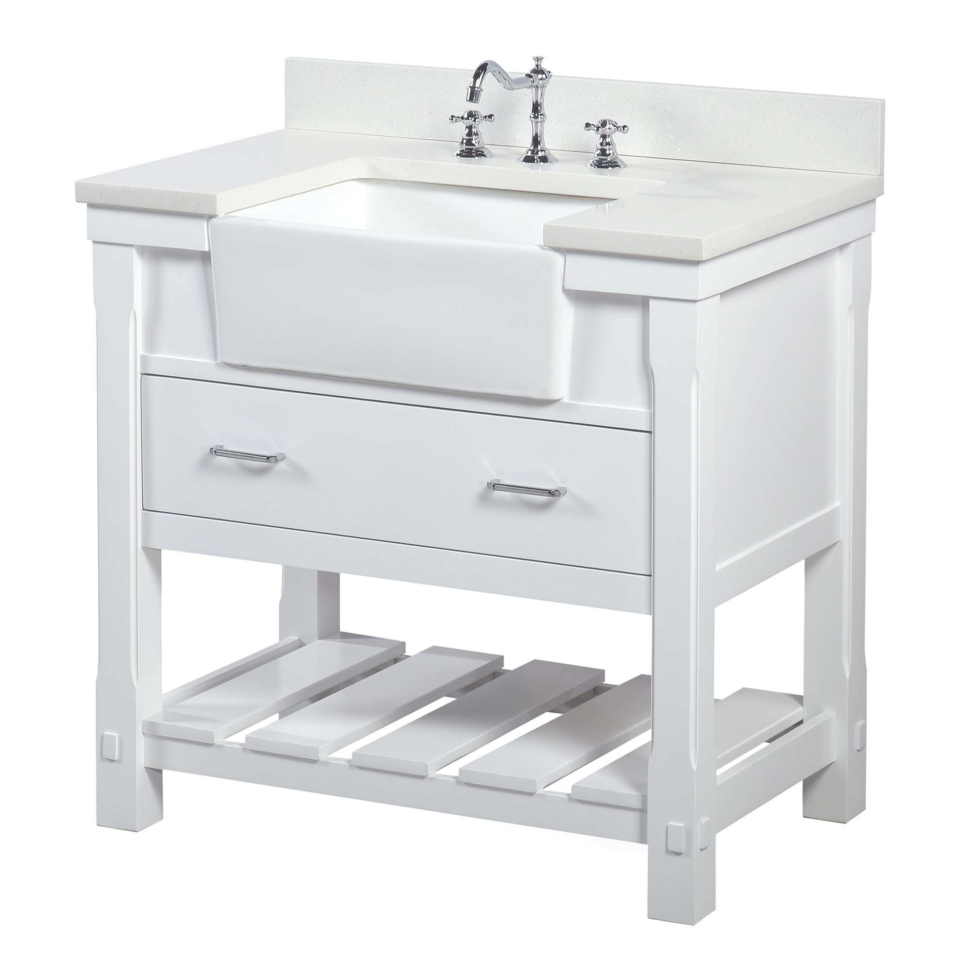 KBC Charlotte 36" Single Bathroom Vanity Set & Reviews Wayfair